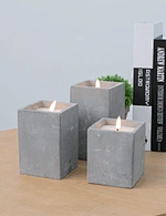flickering candles